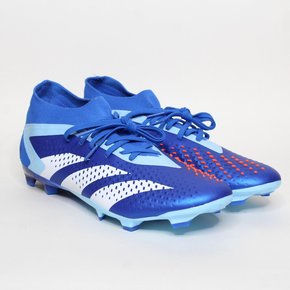 Adidas Predator Accuracy.2 FG Bright Royal Soccer Cleats Men's Size 10 GZ0027